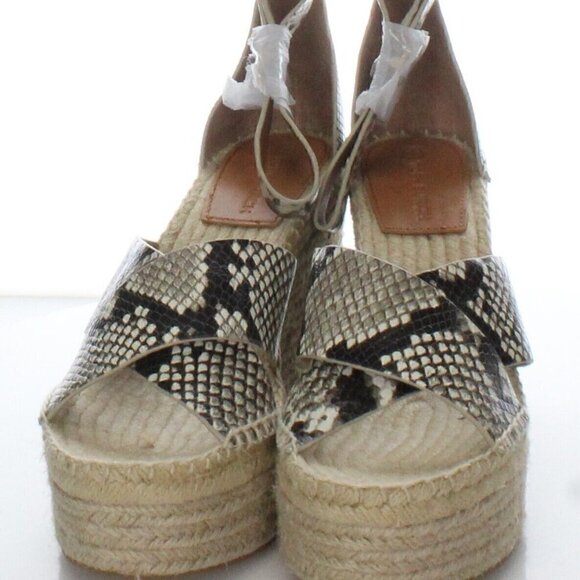 100% Authentic Tory Burch Selby Wedge Espadrille Sandals - Picture 2 of 5